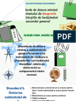 Dotarea Minimă A Cabinetului de Geografie