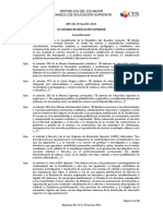 Reglamento de Carrera y Escalafón Del Personal Académico (Ces)