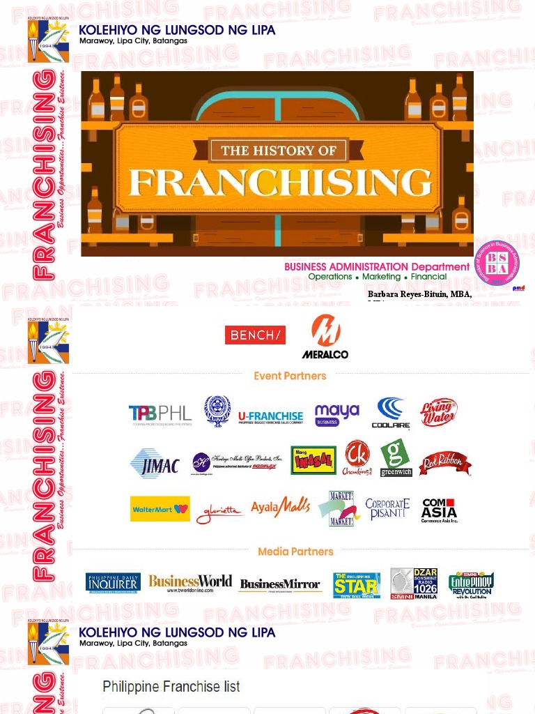 Evolution of Franchising in History | PDF | Franchising | Industrial ...