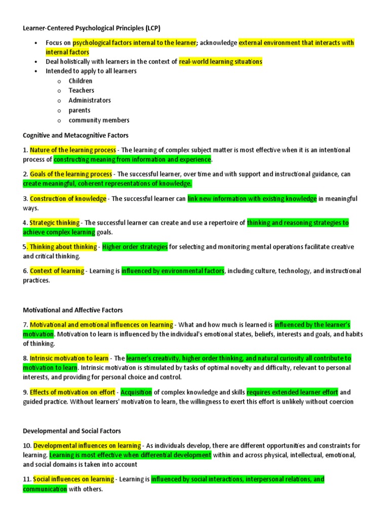 Child and Adolescent Learners | PDF | Learning | Attachment Theory