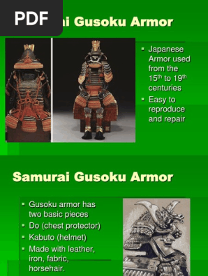 Samurai Gusoku Armor