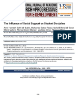 The Influence of Social Support On Student Discipline PDF