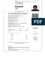 COVID Certificate