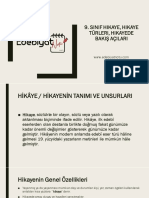 Sinif Hikaye Ünitesi Konu Anlatimi PDF