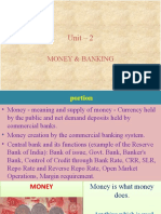 Money & Banking Unit - Key Concepts