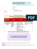 Ficha de Retroalimentación Comunicación