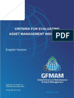 Criteria Evalution Asset Management Indicators First Edition English