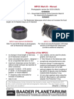 MPCC Mark III Instruction Manual