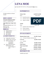 Resume Template 2