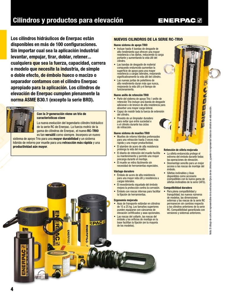 Hydraulic Cylinders Spanish Metric E329e 1 v2 PDF