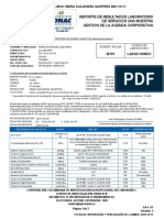 Reporte de Resultados Laboratorio de Servicios Una Muestra Gestión de La Agenda Corporativa