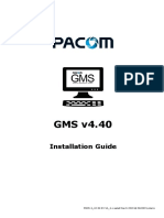 PACOM GMS v4.40 Installation Guide
