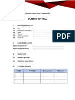 Formato de Plan de Toturía PDF