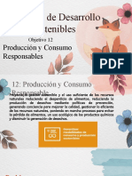 ODS 12 Producción y Consumo Responsables