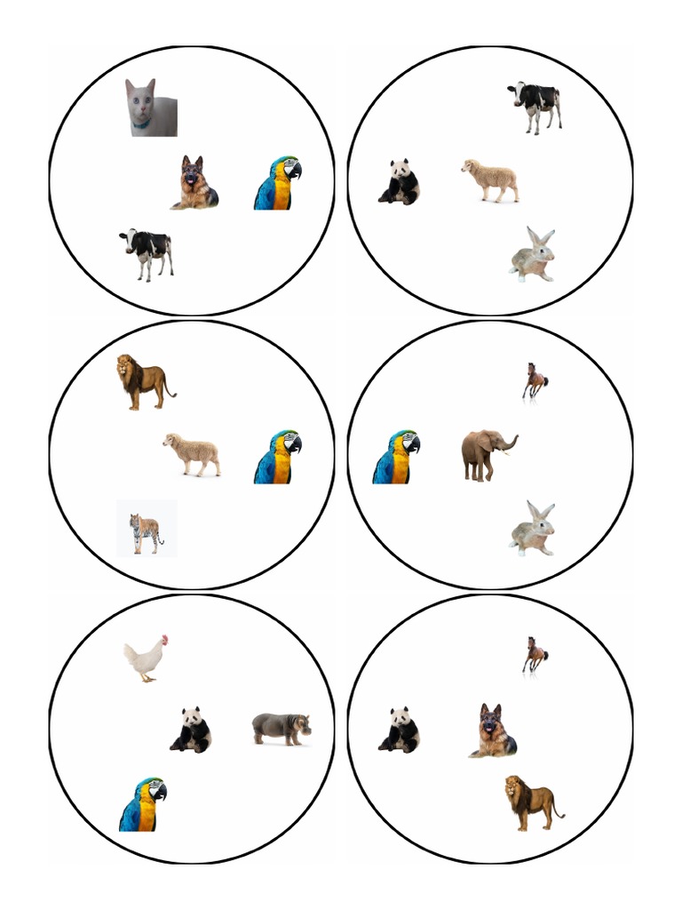Dobble Animales PDF