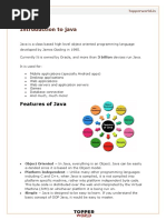 Introduction To Java 1