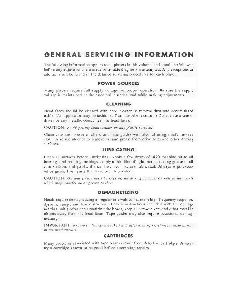 Scott 480A Service Manual PDF | PDF