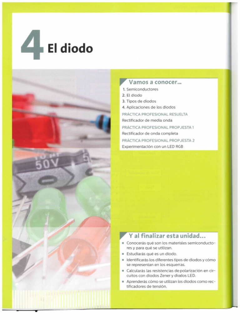Guía Completa sobre Diodos | PDF | Diodo | Diodo emisor de luz