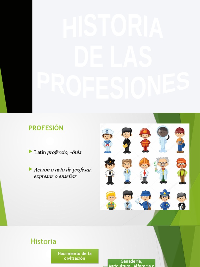 Historia de las Profesiones | PDF