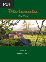 Molecule: A Tiny Lit Mag. Issue 8. Spring 2023.