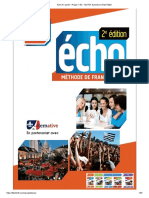 Écho A1 Partie 1 Pages 1-50 - Flip PDF Download - FlipHTML5 PDF
