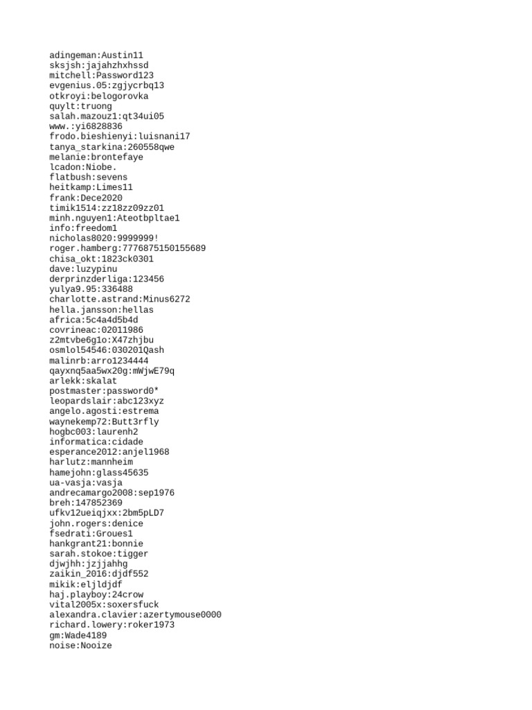 Uhq 100K Userpass Gaming Combo | PDF