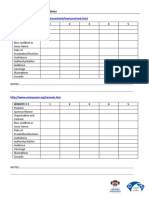 2.0.3 Website Evaluation Rubrics