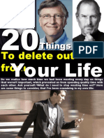 20things To Delete Out From Your Life