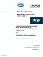 Nace-Mr-0175-Iso-15156-2015 (Esp) PDF