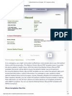 Patient Medical Record Template - PDF Templates - Jotform PDF