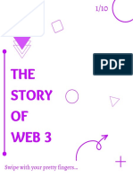 THE Story OF Web 3: Swipe With Your Pretty Fingers