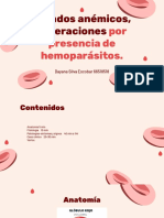 Estados Anémicos, Alteraciones Por Presencia de Hemoparásitos.