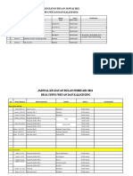 Jadwal Kegiatan Bulan Januai 2022 Desa Tepus Wetan Dan Kaligesing