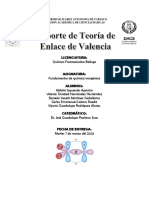 Reporte - Teoría de Enlace de Valencia