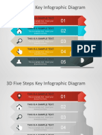 7475 01 3D Five Steps Key Infographic Diagram 4x3