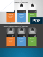 7611 01 3 Item Exhibition Powerpoint Template 16x9