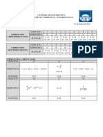 Respuestas Correctas Examen Junio 2021