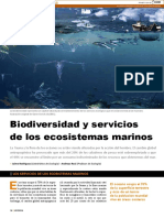 Los Servicios de Los Ecosistemas Marinos