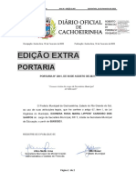 Prefeitura de Cachoeirinha publica edição extra do Diário Oficial