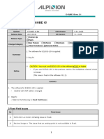 E-CUBE 15 service note highlights software and hardware updates