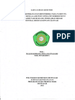 Asuhan Keperawatan Hipotermia Pasien Post Debridement