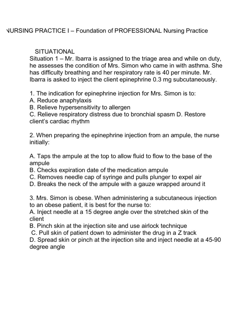 Foundations of Professional Nursing Practice | PDF | Urination | Nursing