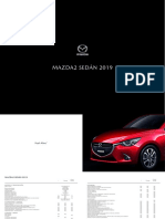 2019 - Ficha Técnica - Mazda 2 Sedan