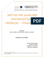 Bianco - Notas Analisis Matematico I PDF