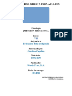 Evaluacion de La Inteligencia Tarea 7