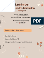 KEL-1 Ibrahim Dan Kontuinitas Kerasulan