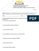 Evaluación Diagnóstica-FIHR-6to de Secundaria