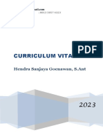CV Hendra S Goenawan (2023 Jan) - Ind