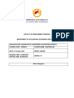 Auditing 200 Test 2 Required - Final