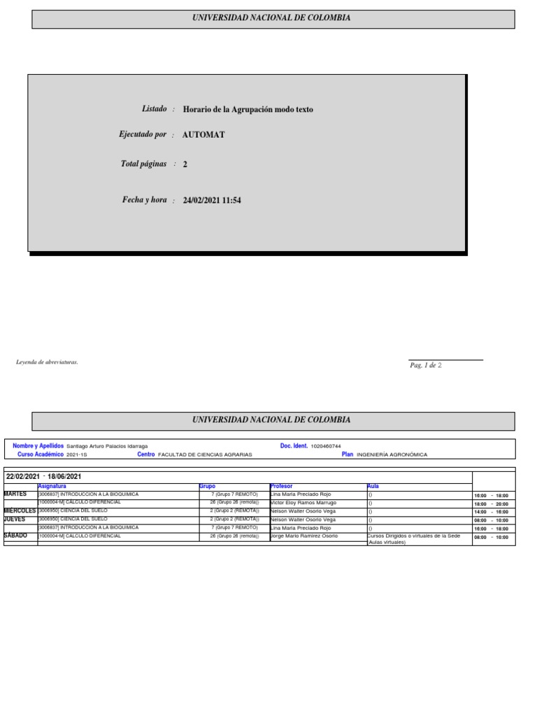 Horario Del 324 Ramal 5